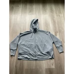 NIKE DRI-FIT Hoodie Jacket Sz 3X, Women’s, gray, casual, winter, full zip